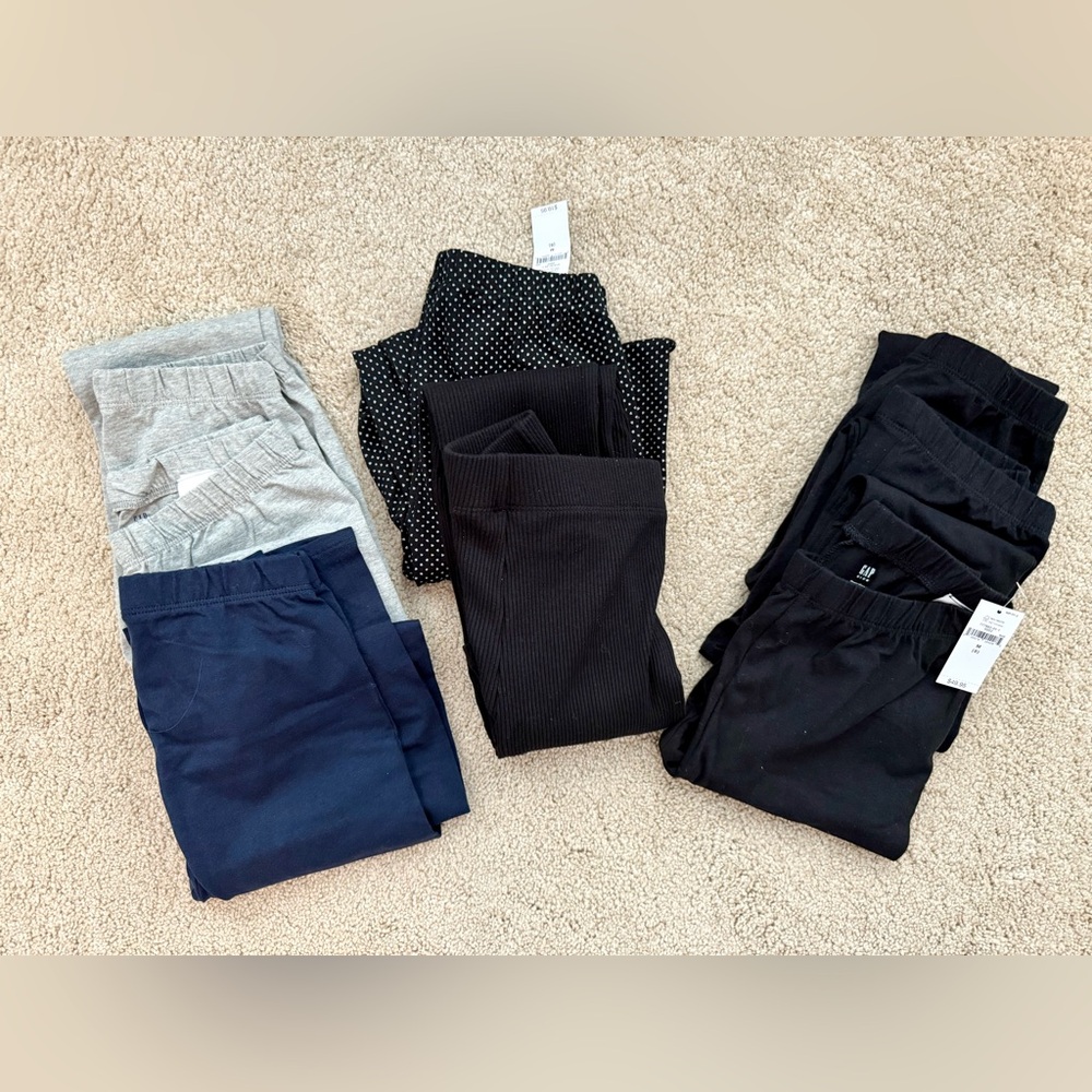 Gap Girls Medium (8) Leggings Lot of 8